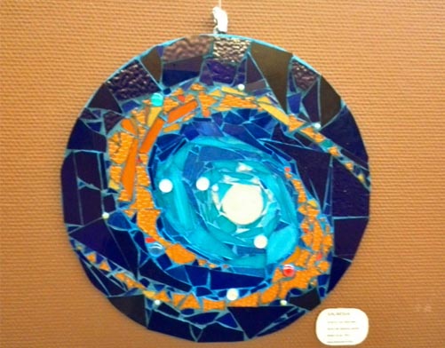 Razstavljena slika - Galaksija